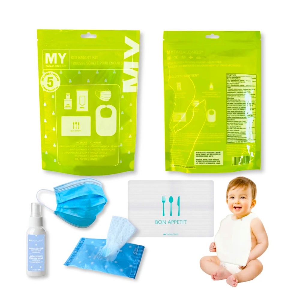 ***SAFETY 1ST!*** ✈️ 🌡 KIDS SANITIZING SMART KIT